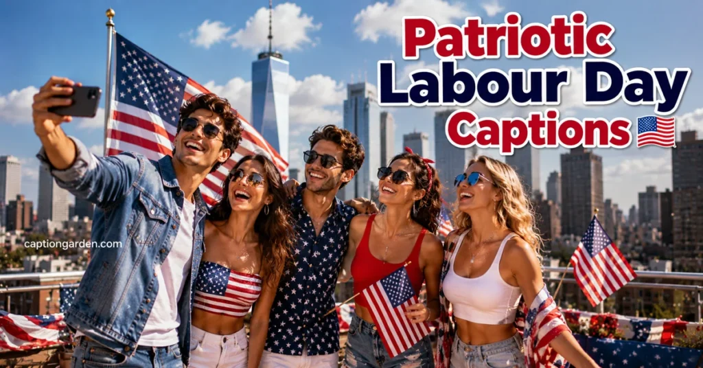 Patriotic Labour Day Captions