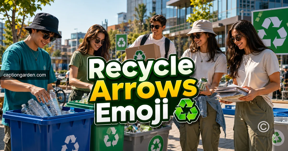 Recycle Arrows Emoji