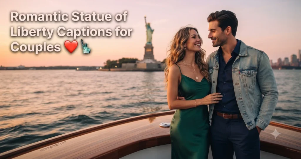 Romantic Statue of Liberty Captions for Couples