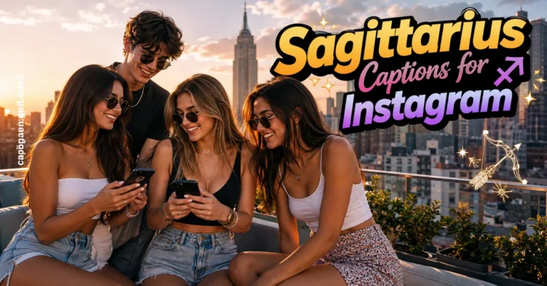 sagittarius captions for instagram