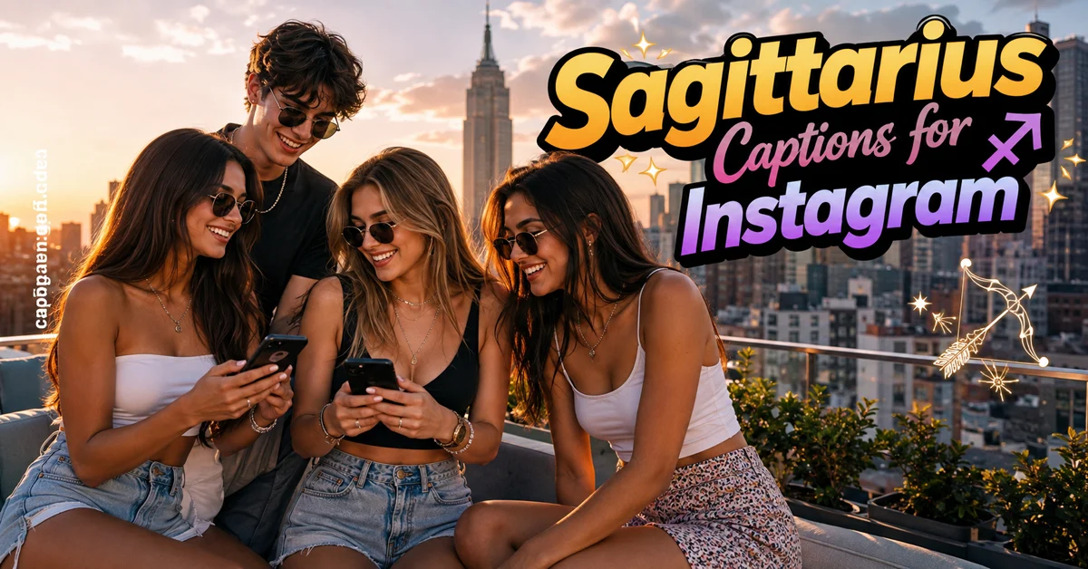 sagittarius captions for instagram