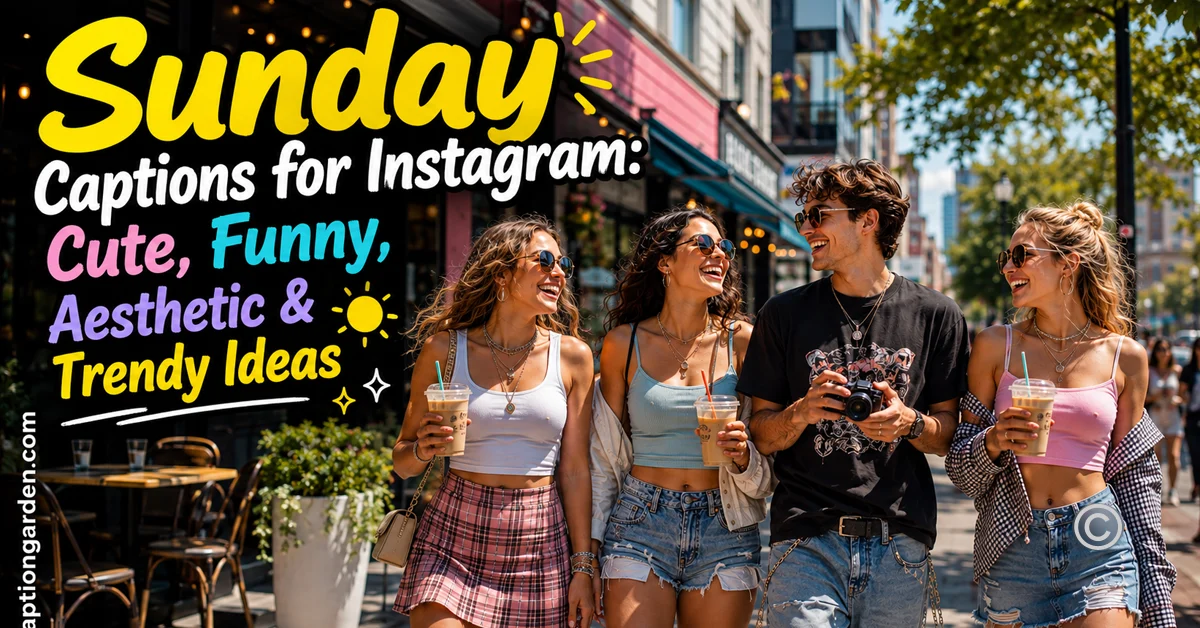 Sunday Captions for Instagram