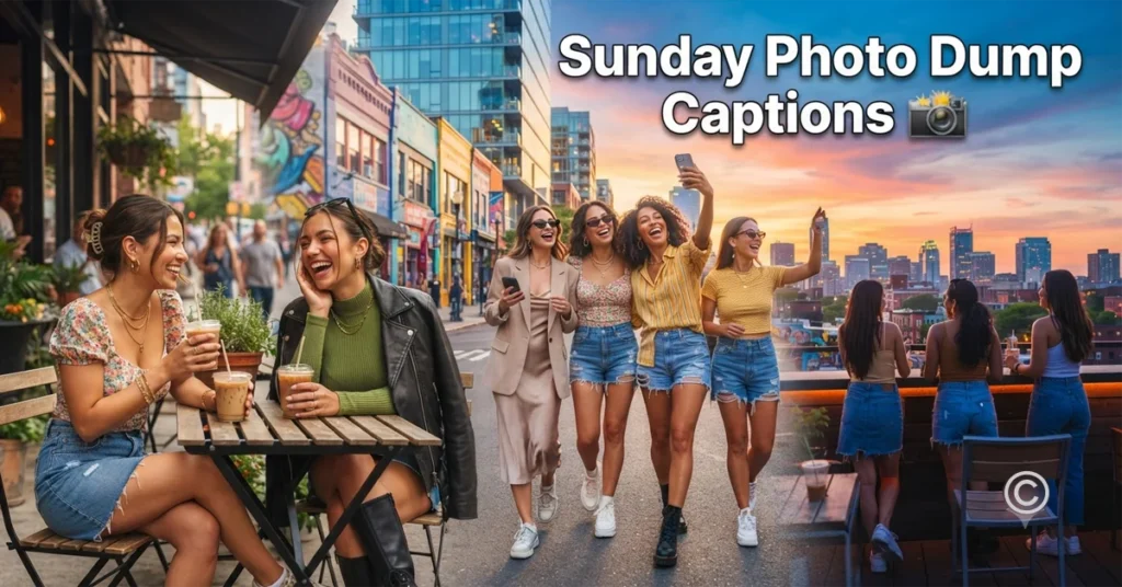 Sunday Photo Dump Captions