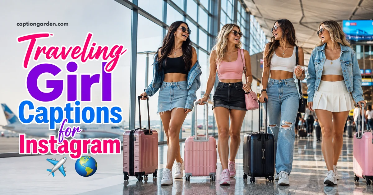 Traveling Girl Captions for Instagram