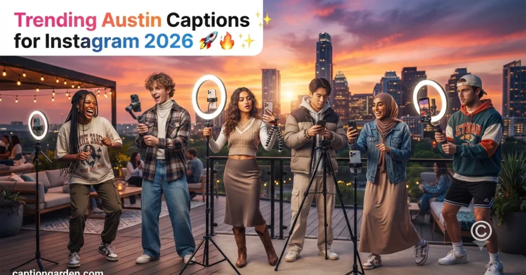 Austin Friends Captions for Instagram