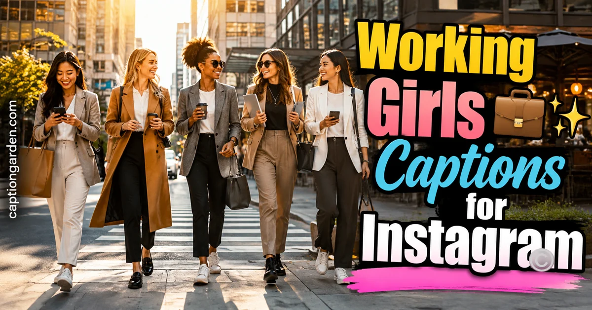 Working Girls Captions for Instagram