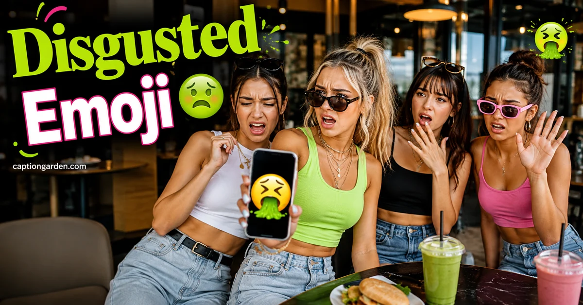 Disgusted Emoji